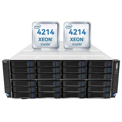 インスピア NF5466M5 3104 8G PC 4U 2ソケット 24SFF 24SFF ストレージ付きXeon NF5280M6 サーバー