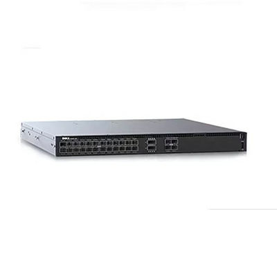 高速ステーカー可能なイーサネットスイッチ Dell PowerSwitch Sシリーズ 10GbE S4128F-ON 28ポート