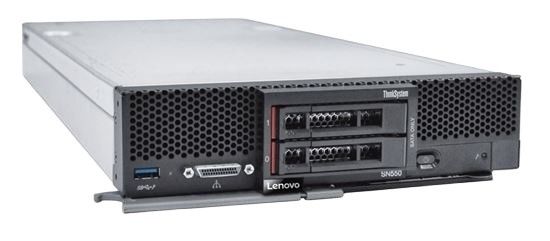 Lenovo ThinkSystem SN550 V2 ブレイド サーバー 2.2 GHz プロセッサ 発送準備中