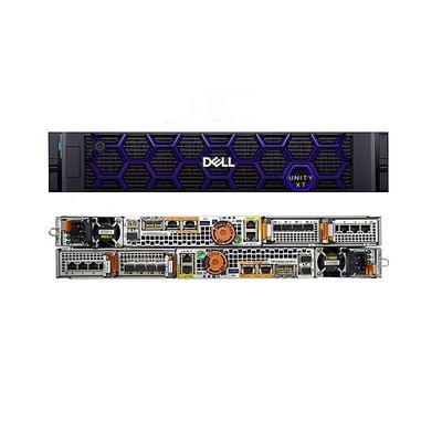Dell Unity XT480 ハイブリッド フラッシュ アレイ 192G キャッシュ 8x16G FC ポート 25*1.8TSAS プライベート モールド はい ハードディスク
