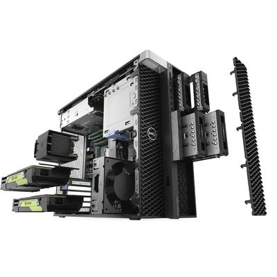 Dell Precision T5820 塔ワークステーション W-2223 3.6GHz 4コア 1TB ハードドライブ 8GB メモリ