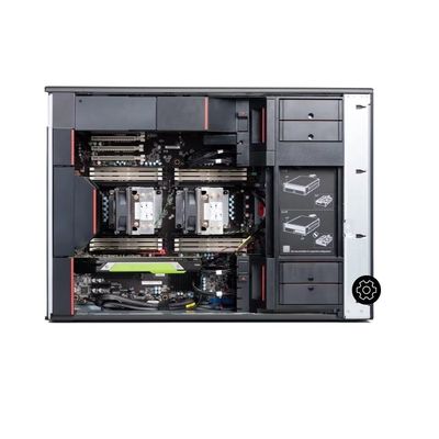 Lenovo ThinkStation P920 ワークステーション 8GB DDR4-2933MHzメモリとNVIDIA T400 2GB GDDR6