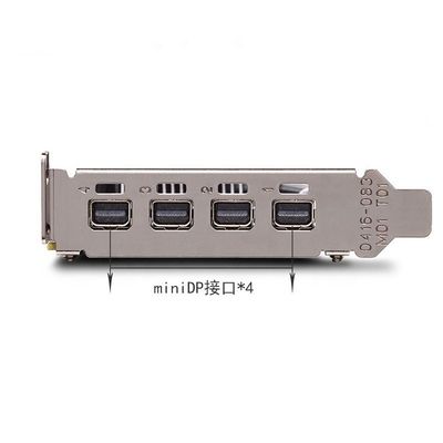 PCI エクスプレス 3.0 16X NVIDIA QUADRO P1000 ミニディスプレイ プロのポート出力
