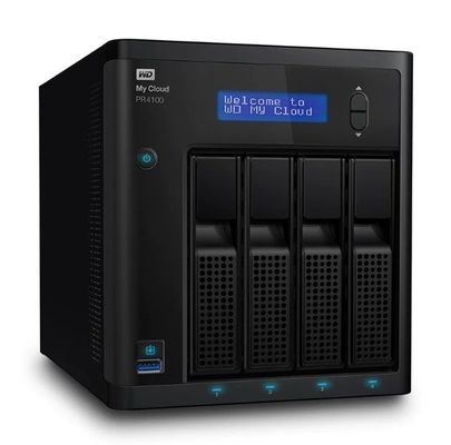 WD ウェスタンデータ マイ クラウド プロ PR4100 NAS ネットワーク ストレージ 4ディスク WDBNFA0000NBK 高容量