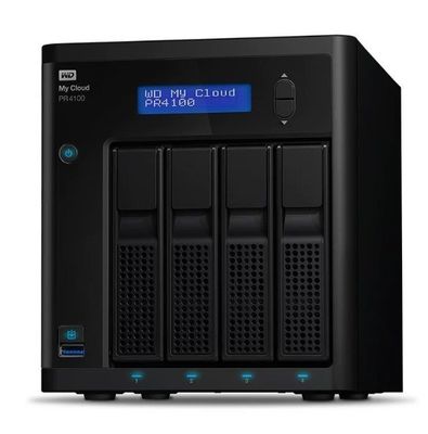 WD ウェスタンデータ マイ クラウド プロ PR4100 NAS ネットワーク ストレージ 4ディスク WDBNFA0000NBK 高容量