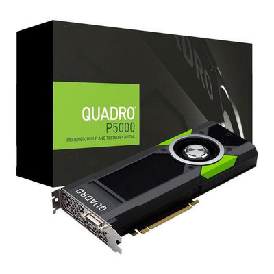 PCI EXPRESS インターフェースタイプ NVIDIA QUADRO P5000 16G GDDR5 プロのグラフィックカード