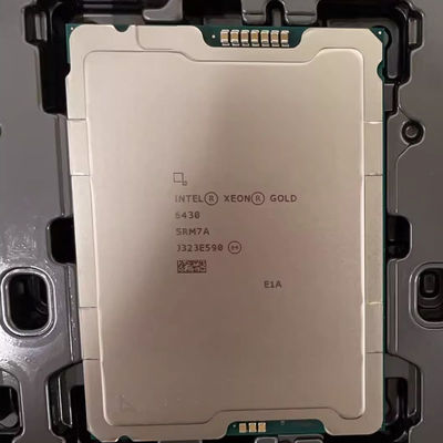 INTEL XEON ゴールド プロセッサ 60M キャッシュ 2.10 GHz 32 コア SRM7A サーバー CPU 6430 サーバー用