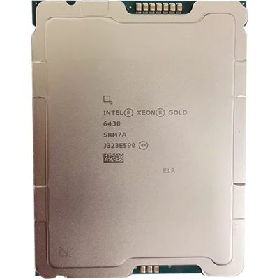 優れたインテル Xeon Gold 6430 2.1GHz サーバー CPU 仮想化技術サポート