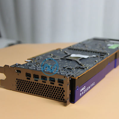 14 Gbps メモリークロック W5700 8GB GDDR6 PCI エクスプレス 4.0 x16 AMD Radeon Pro用のグラフィックカード
