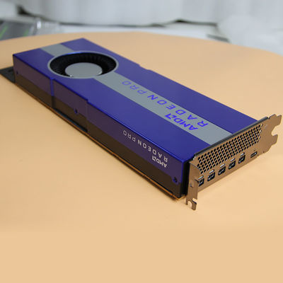 14 Gbps メモリークロック W5700 8GB GDDR6 PCI エクスプレス 4.0 x16 AMD Radeon Pro用のグラフィックカード