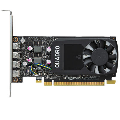 AMDチップセット N VIDIA QUADRO P1000 4GB GDDR5 128bit 優れたパフォーマンスのためのグラフィック